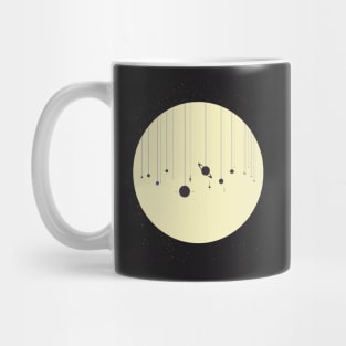 Solar System Strings Mug